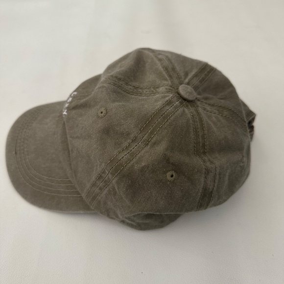 New OBEY Logo Brown Embroidered Adjustable Baseball Hat Cap One Size - Picture 3 of 7